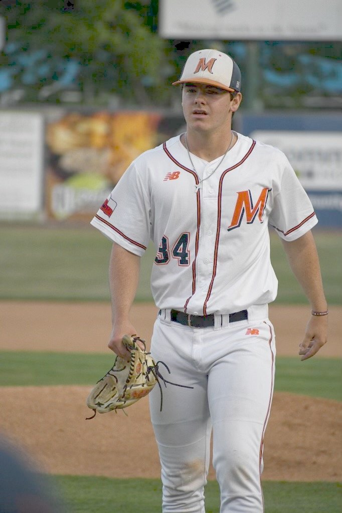 Former Cinco Ranch standout and freshman right-handed pitcher Logan Henderson helped McLennan Community College win the NJCAA Division I national championship earlier this month. Henderson struck out 17 batters and allowed two hits in eight innings to beat Central Arizona, 7-3, in the championship game in Colorado.